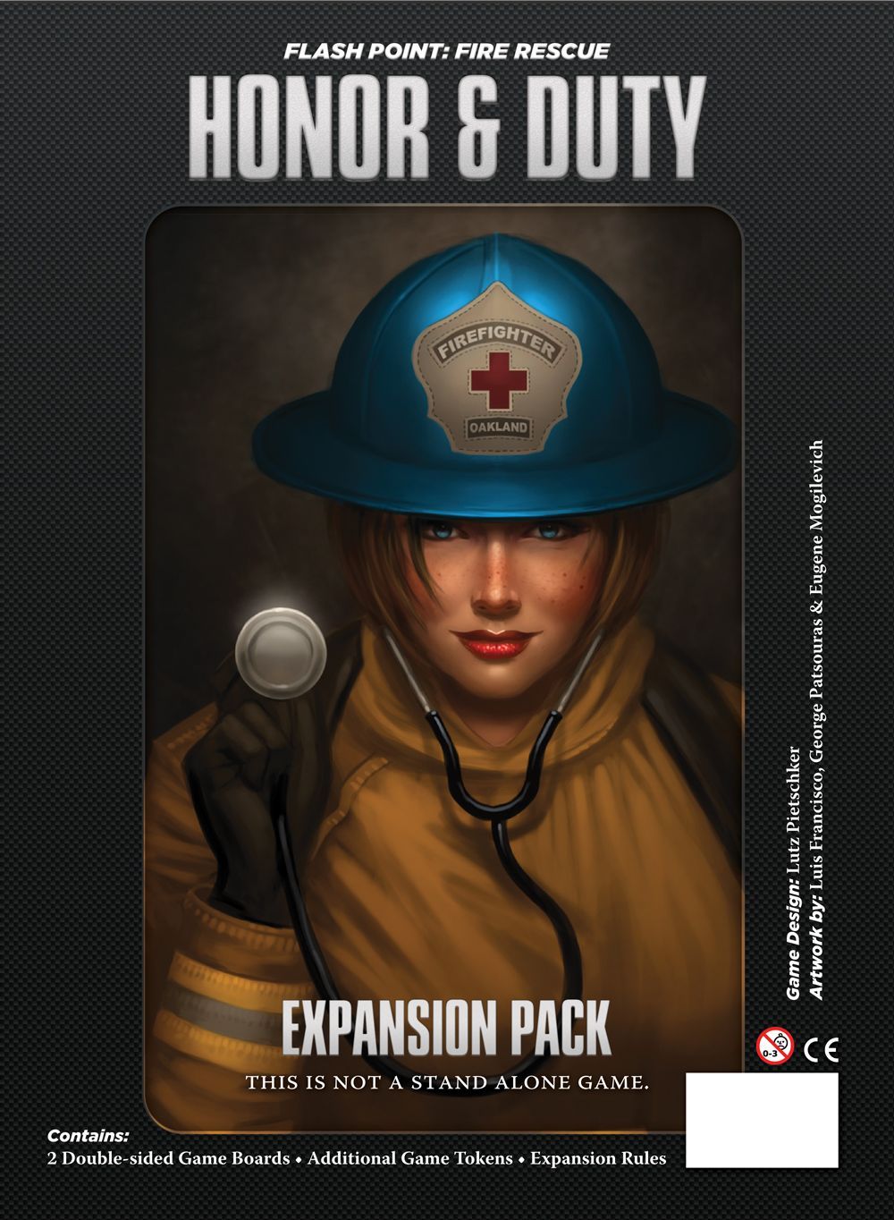 Box cover for Flash Point: Fire Rescue - Honor & Duty