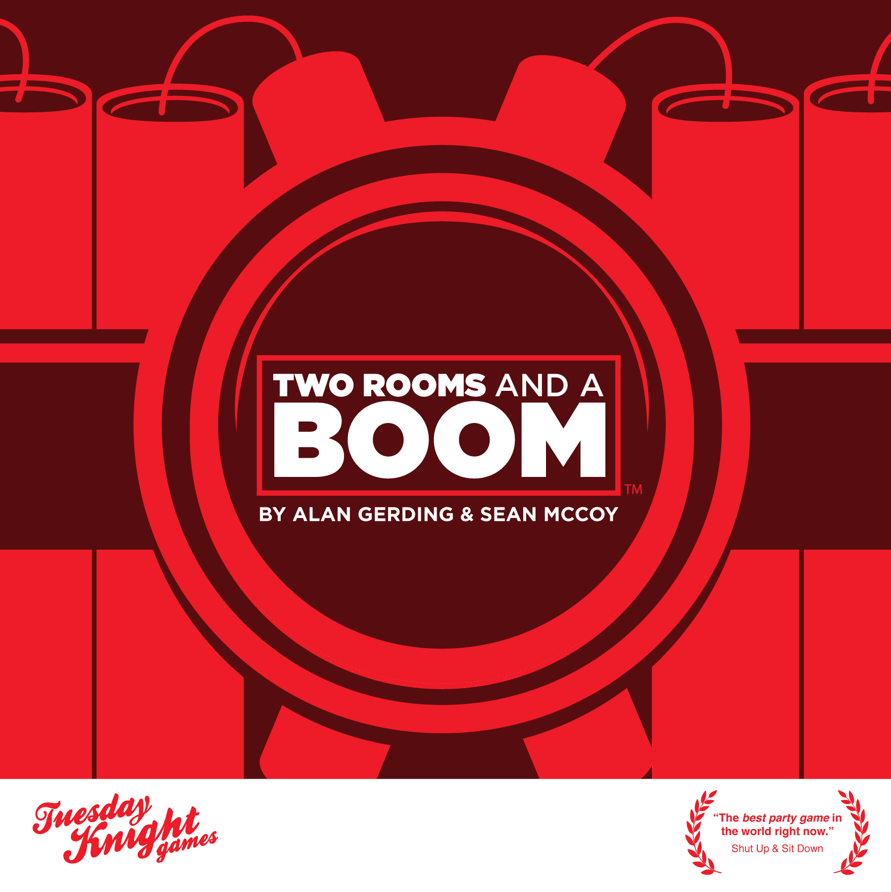 Box cover for Two Rooms and a Boom