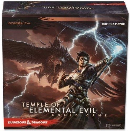 Box cover for Dungeons & Dragons: Temple of Elemental Evil Board Game