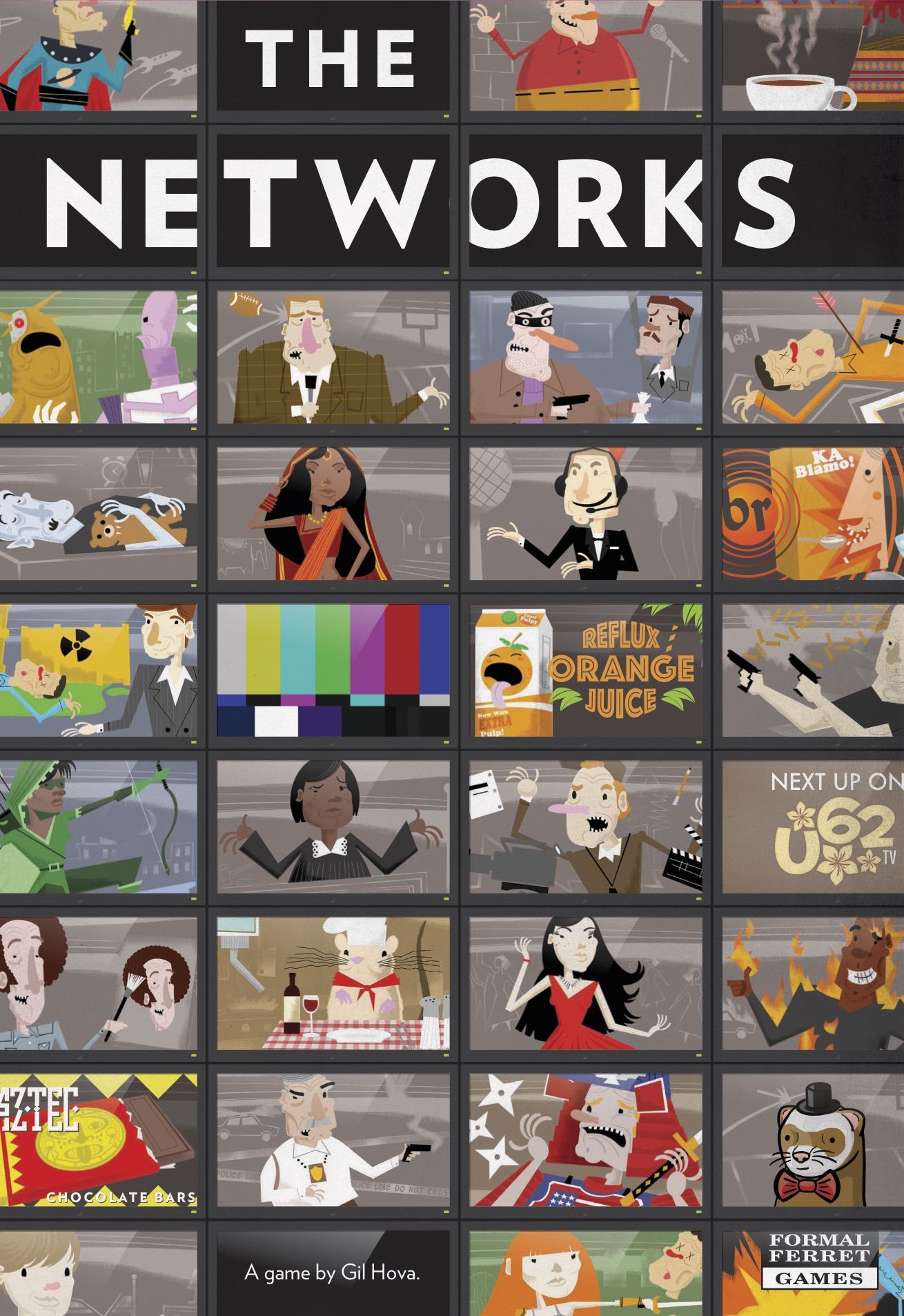 Box cover for The Networks (Bundle with all Expansions and Accessories)