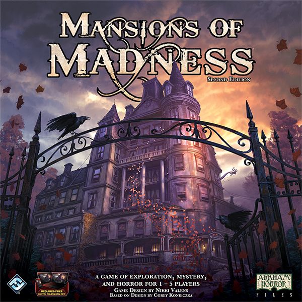Box cover for Mansions of Madness (Damaged)