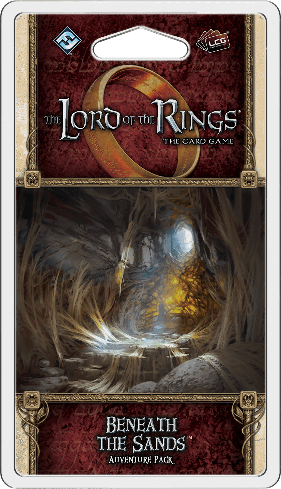 Box cover for The Lord of the Rings: The Card Game – Beneath the Sands