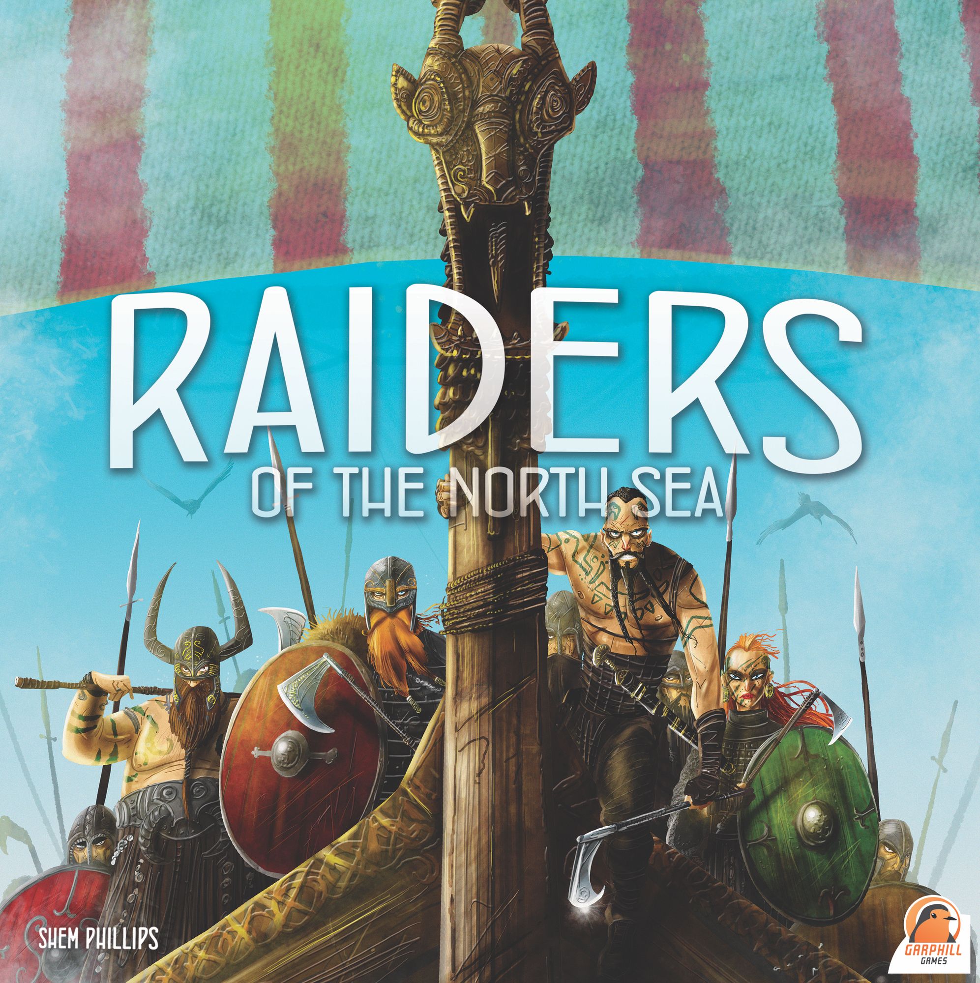 Box cover for Raiders of the North Sea