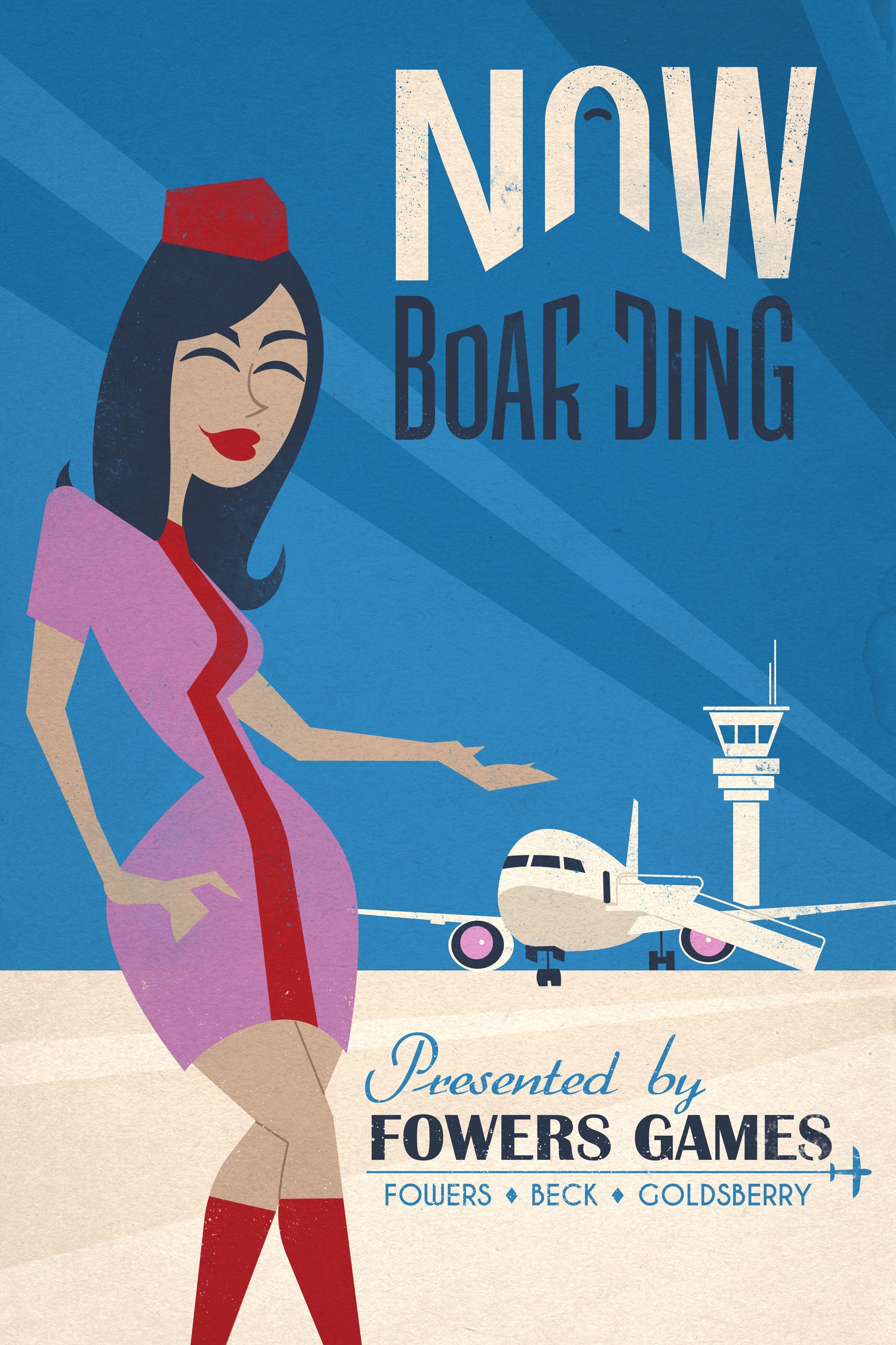 Box cover for Now Boarding
