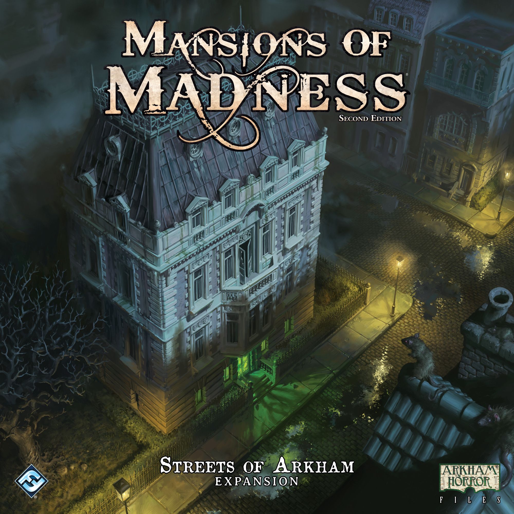 Box cover for Mansions of Madness: Second Edition – Streets of Arkham: Expansion