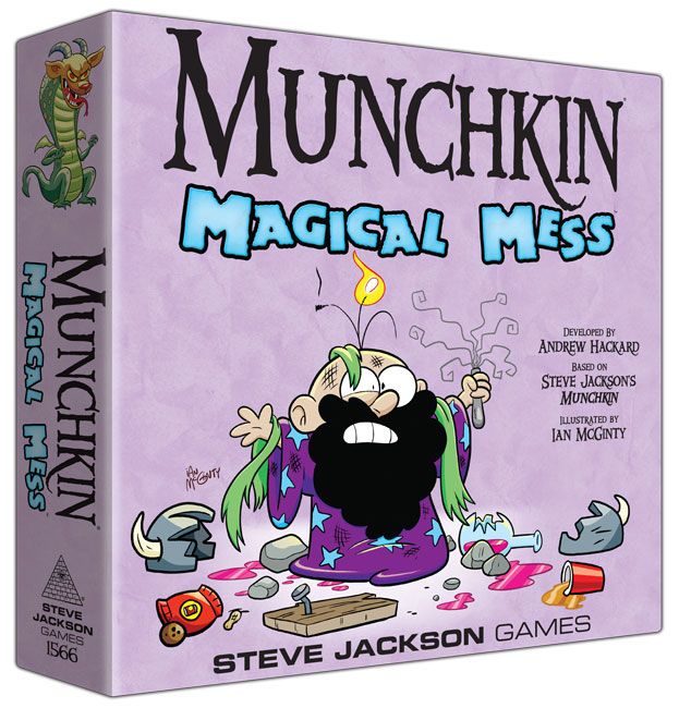Box cover for Munchkin Magical Mess