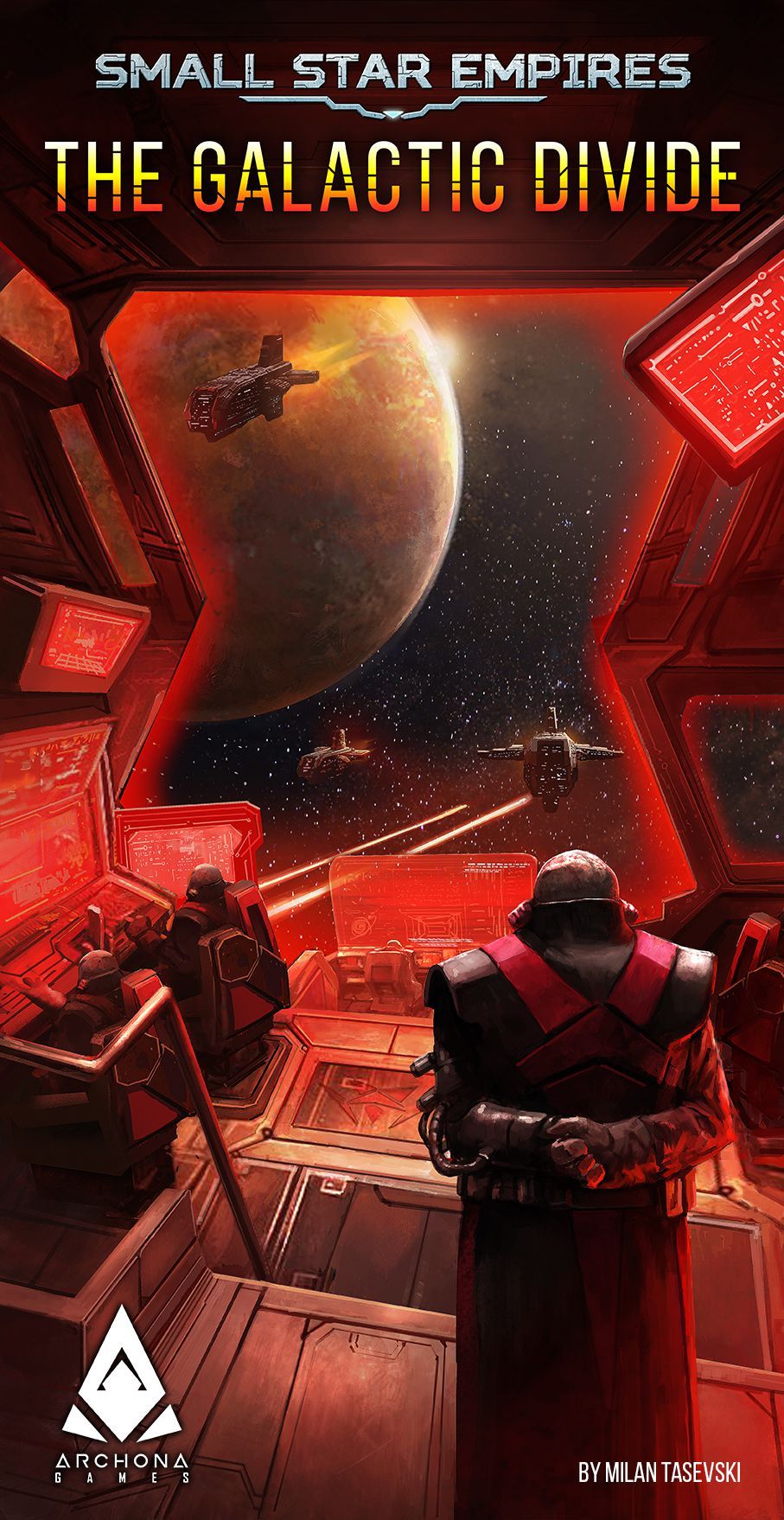 Box cover for Small Star Empires: The Galactic Divide