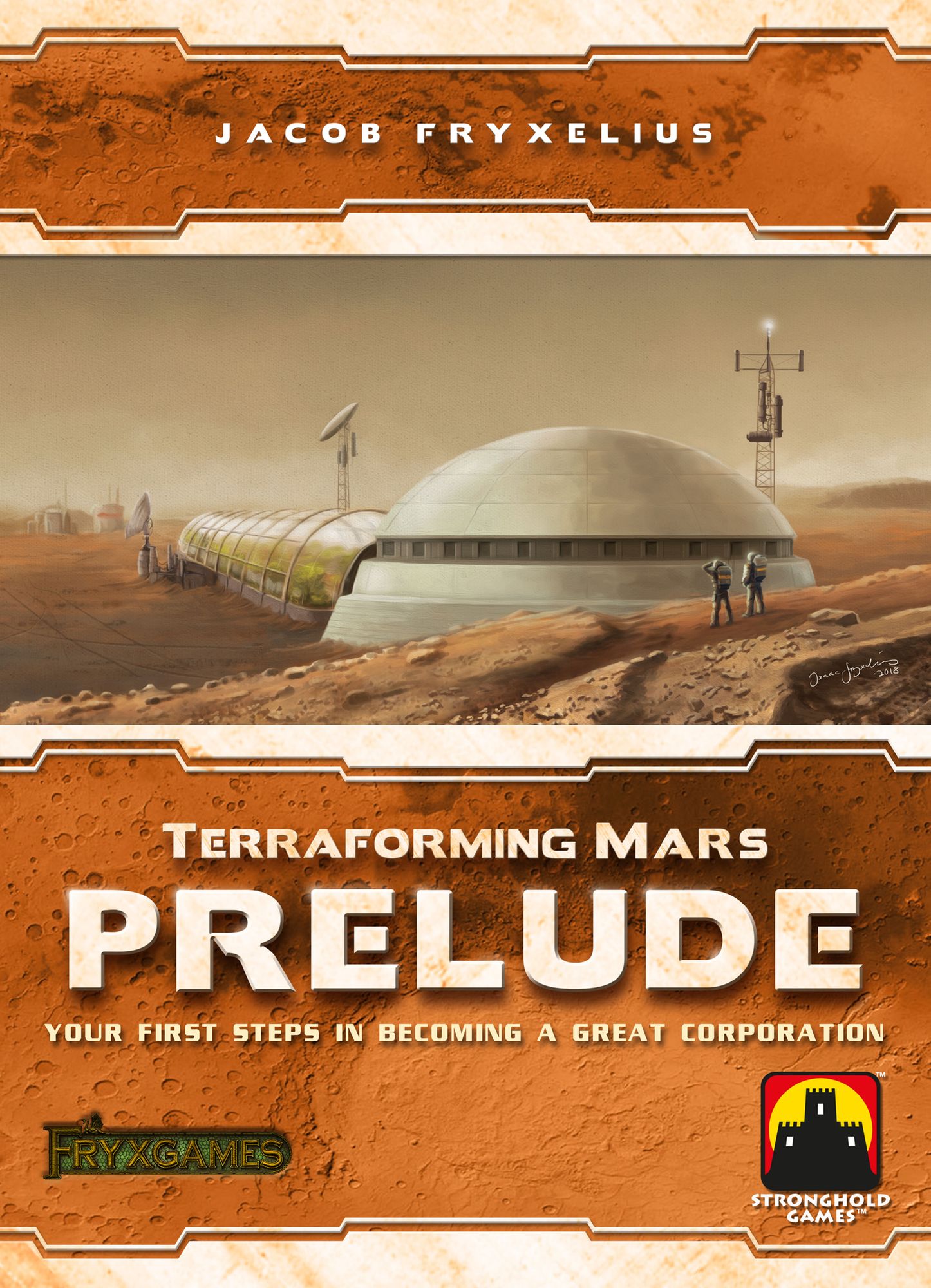 Box cover for Terraforming Mars: Prelude