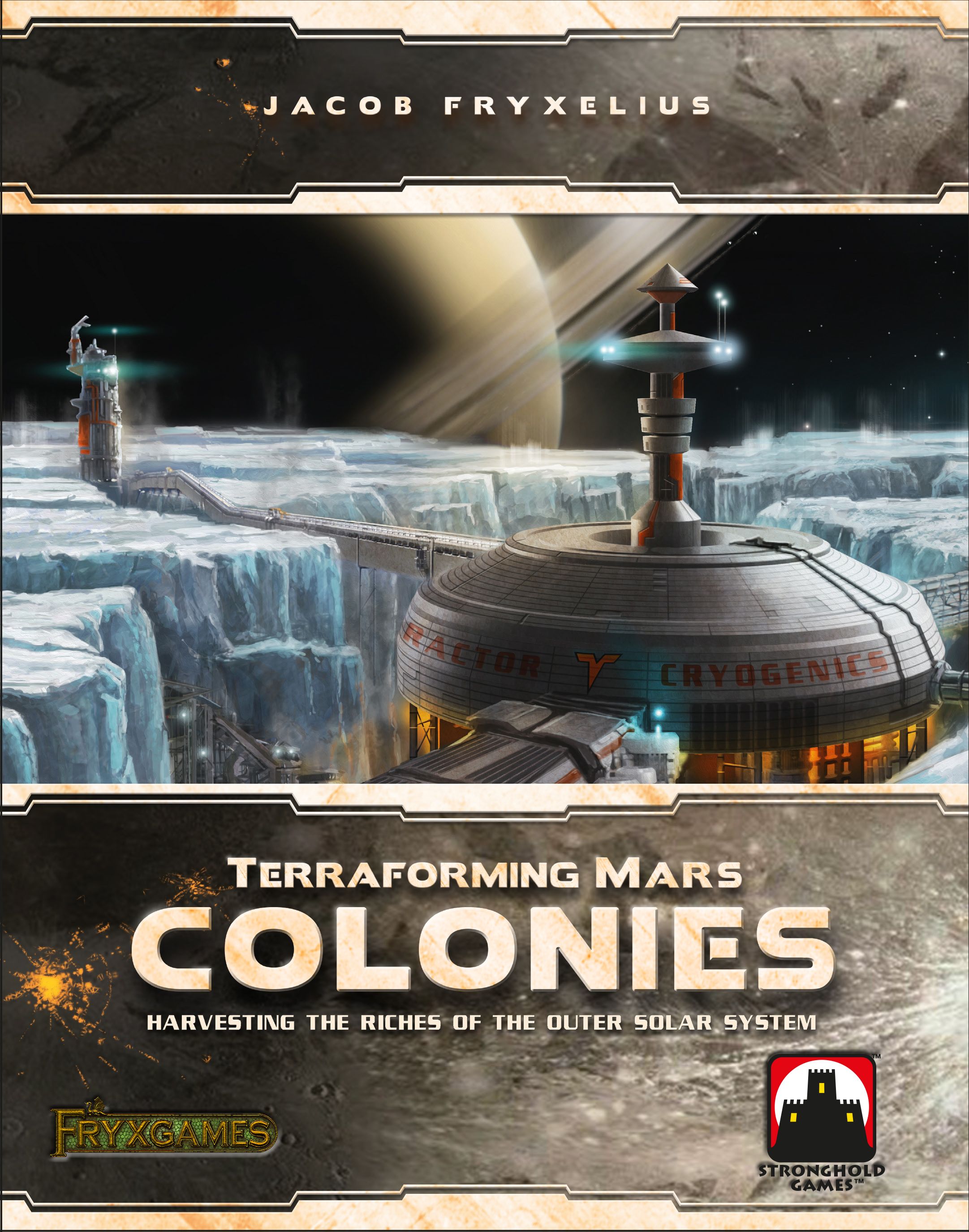 Box cover for Terraforming Mars: Colonies
