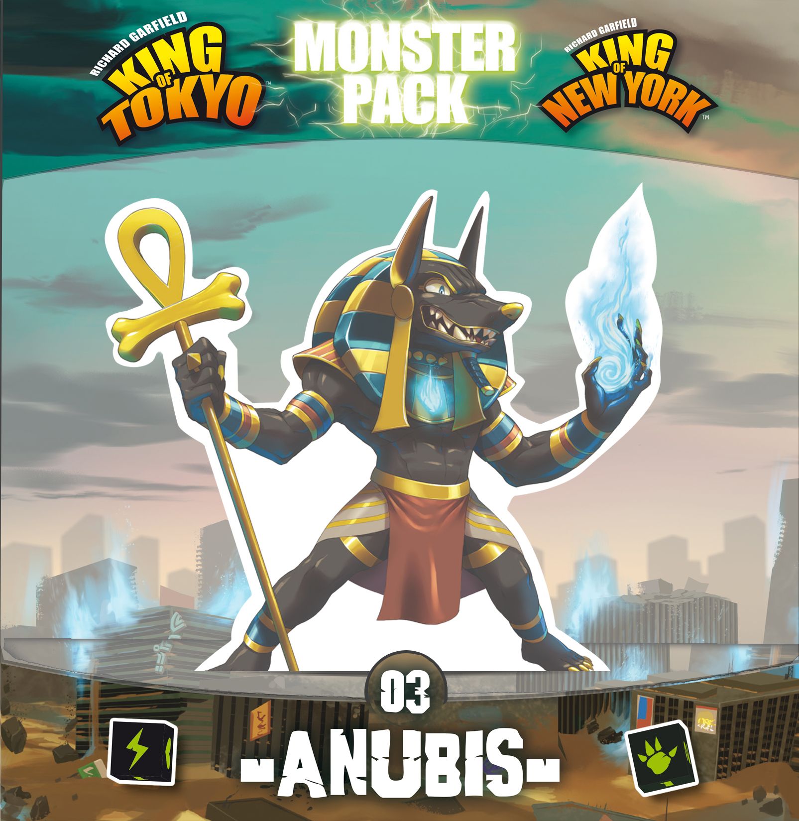 Box cover for King of Tokyo/New York: Monster Pack – Anubis