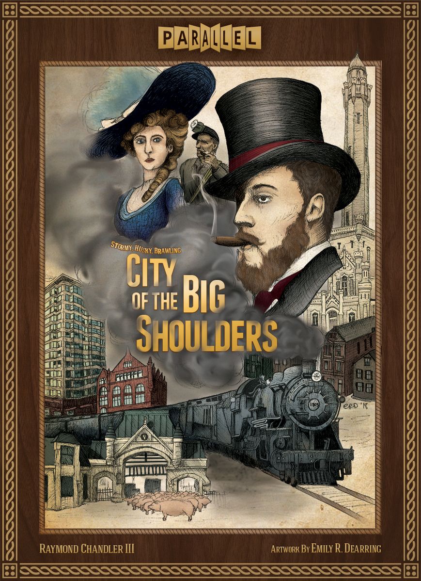 Box cover for Chicago 1875: City Of the Big Shoulders - Master Print 2025 edition