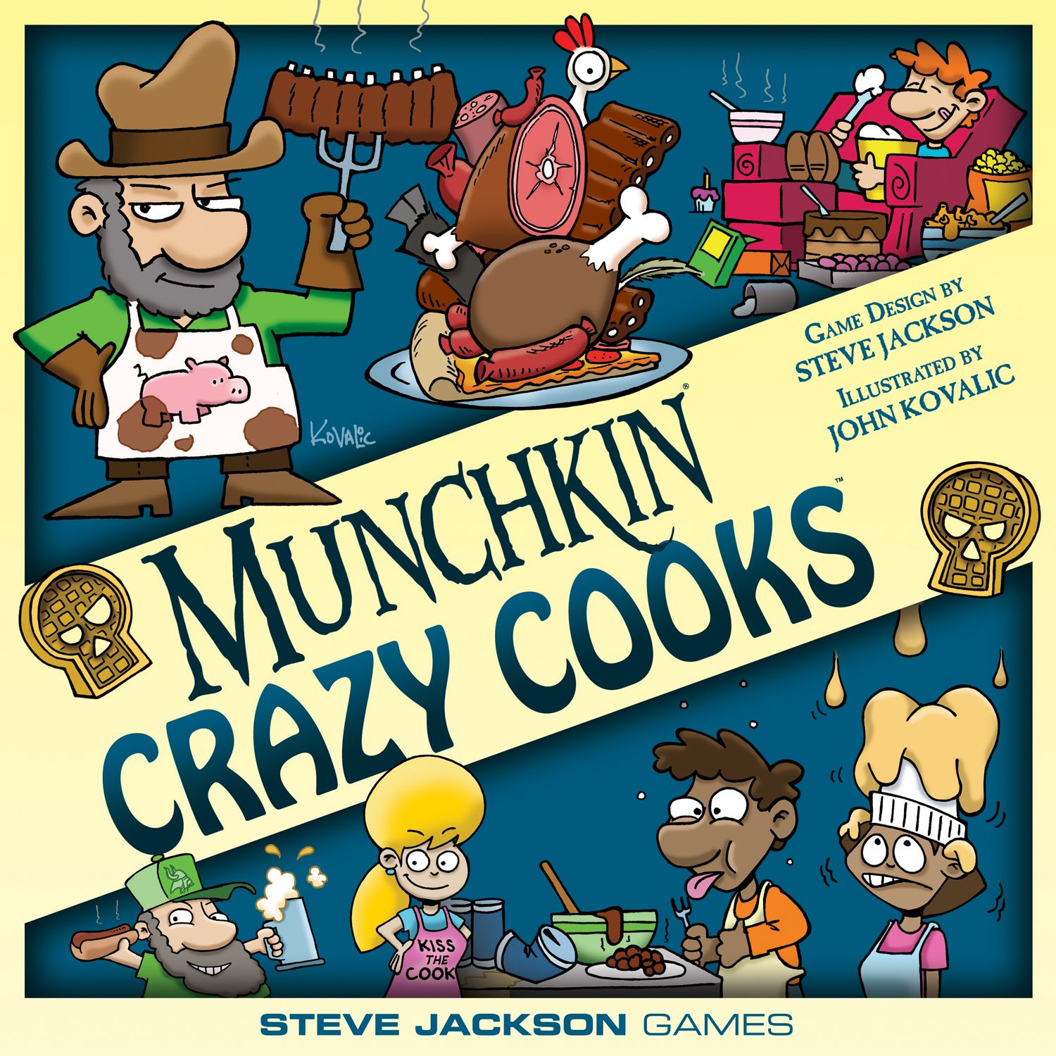 Box cover for Munchkin Crazy Cooks
