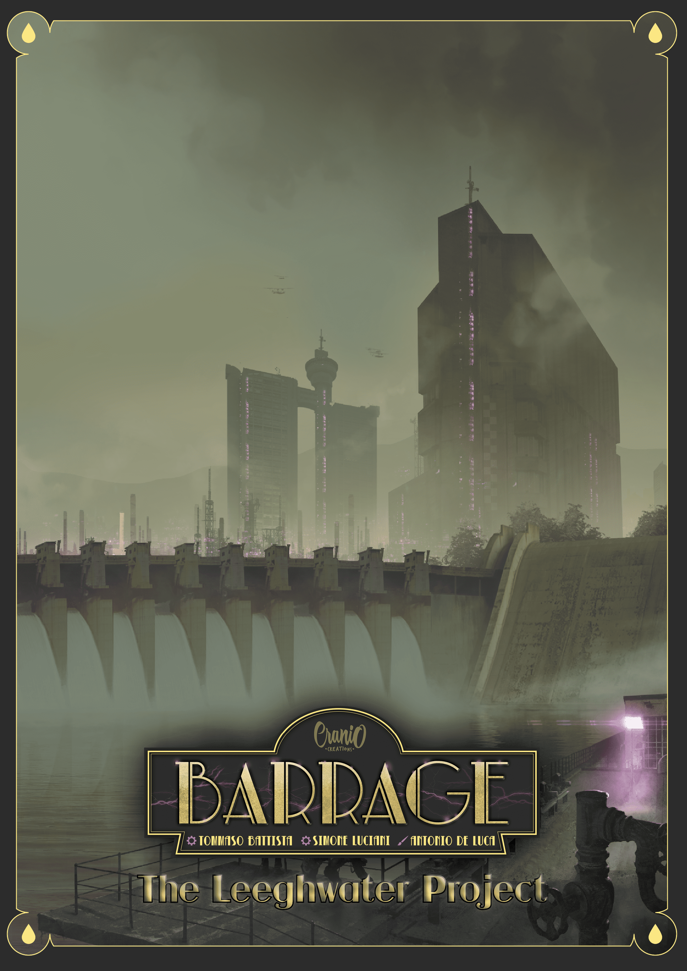 Box cover for Barrage The Leeghwater Project