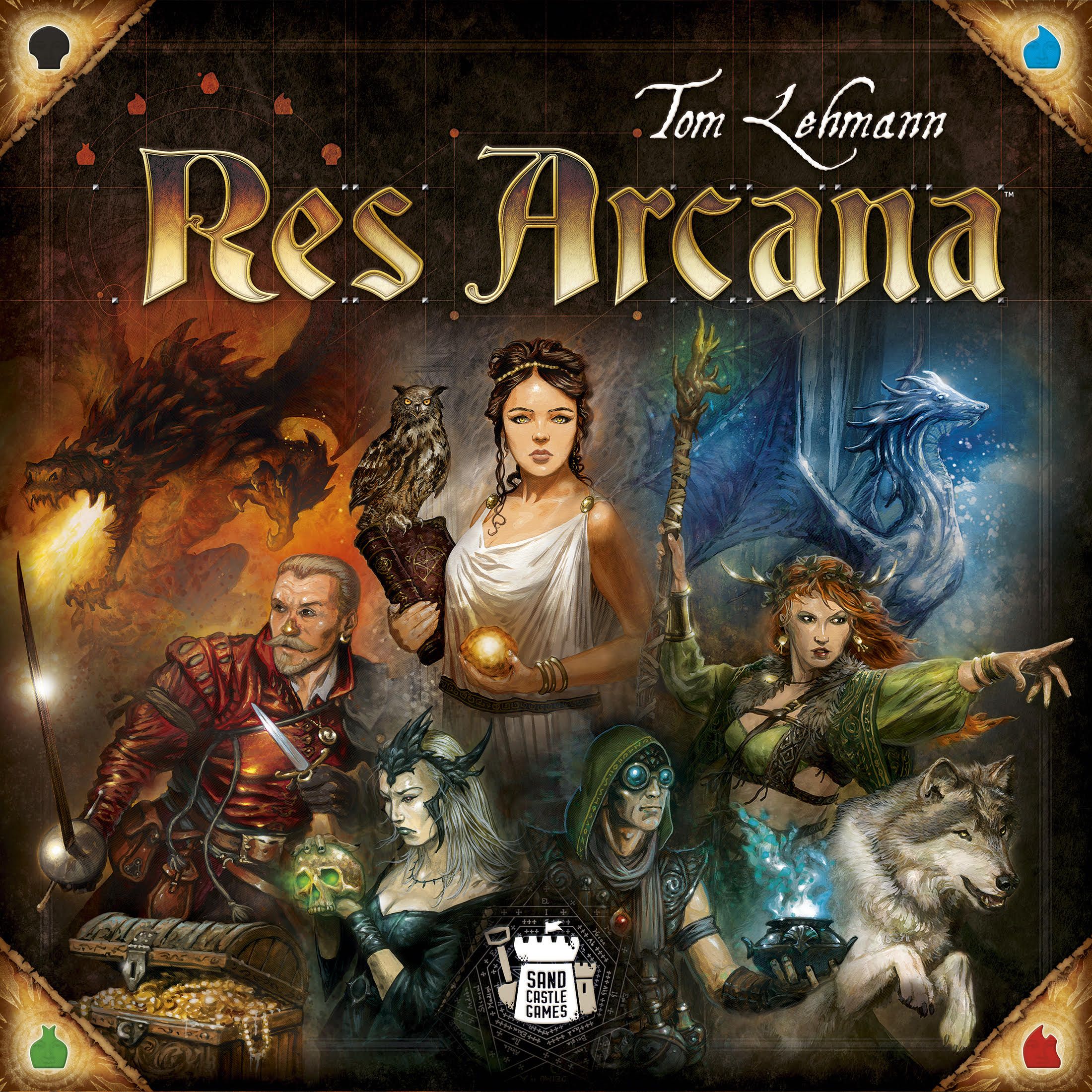 Box cover for Res Arcana