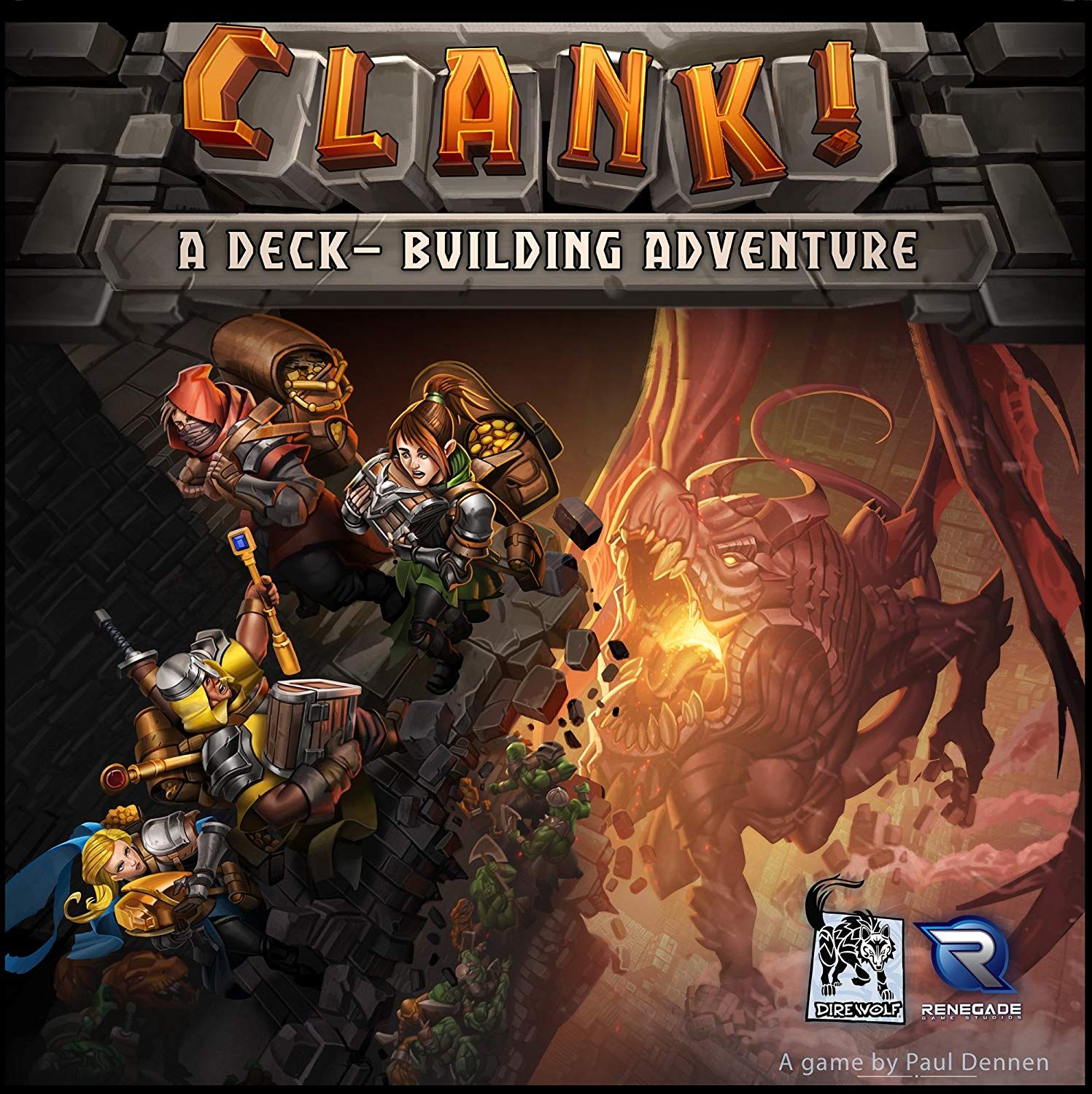 Box cover for Clank!: A Deck-Building Adventure