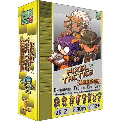 Box cover for Pixel Tactics: Legends