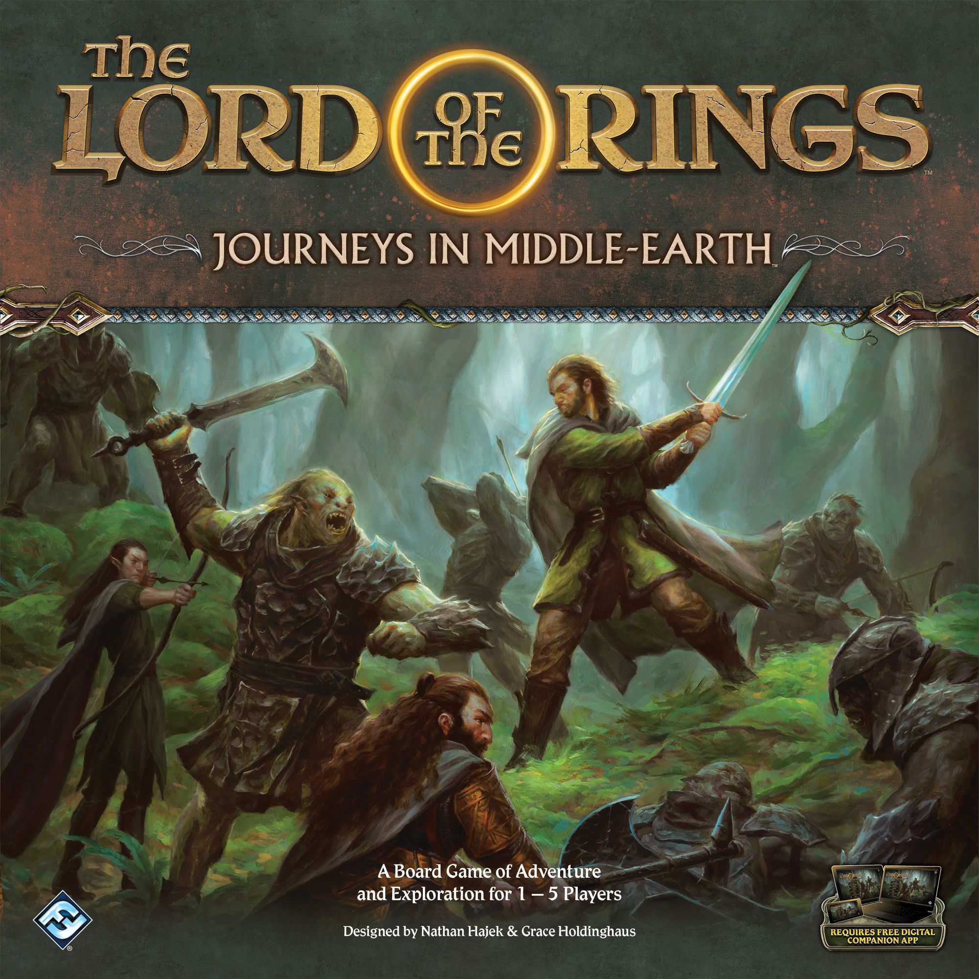 Box cover for The Lord of the Rings: Journeys in Middle-Earth