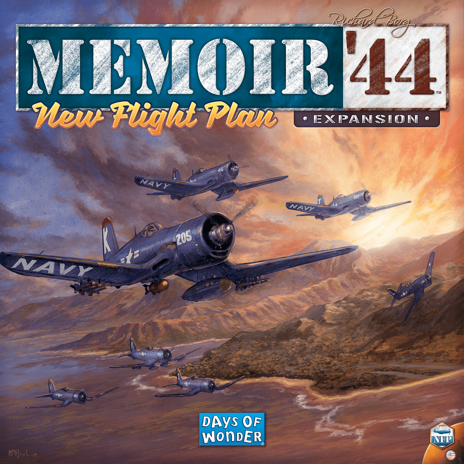 Box cover for Memoir '44: New Flight Plan