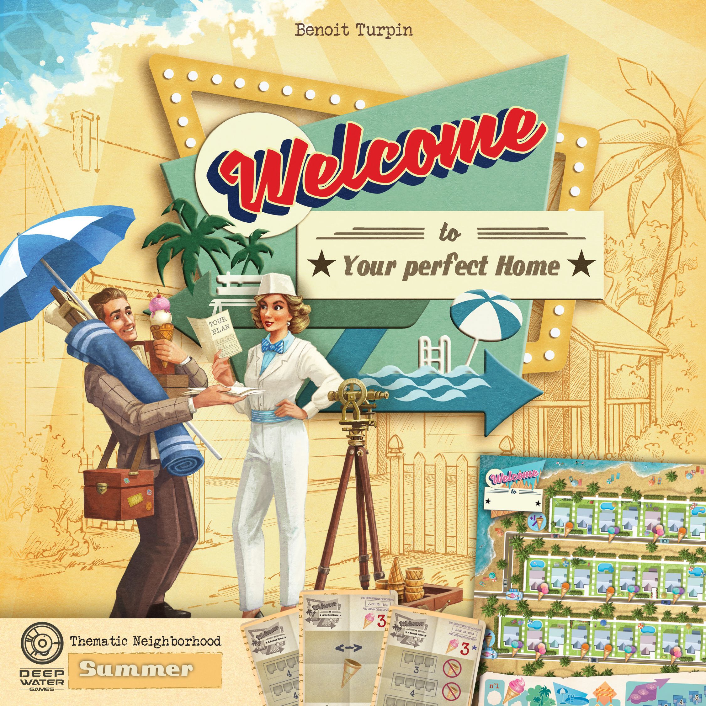 Box cover for Welcome To...: Summer Thematic Neighborhood