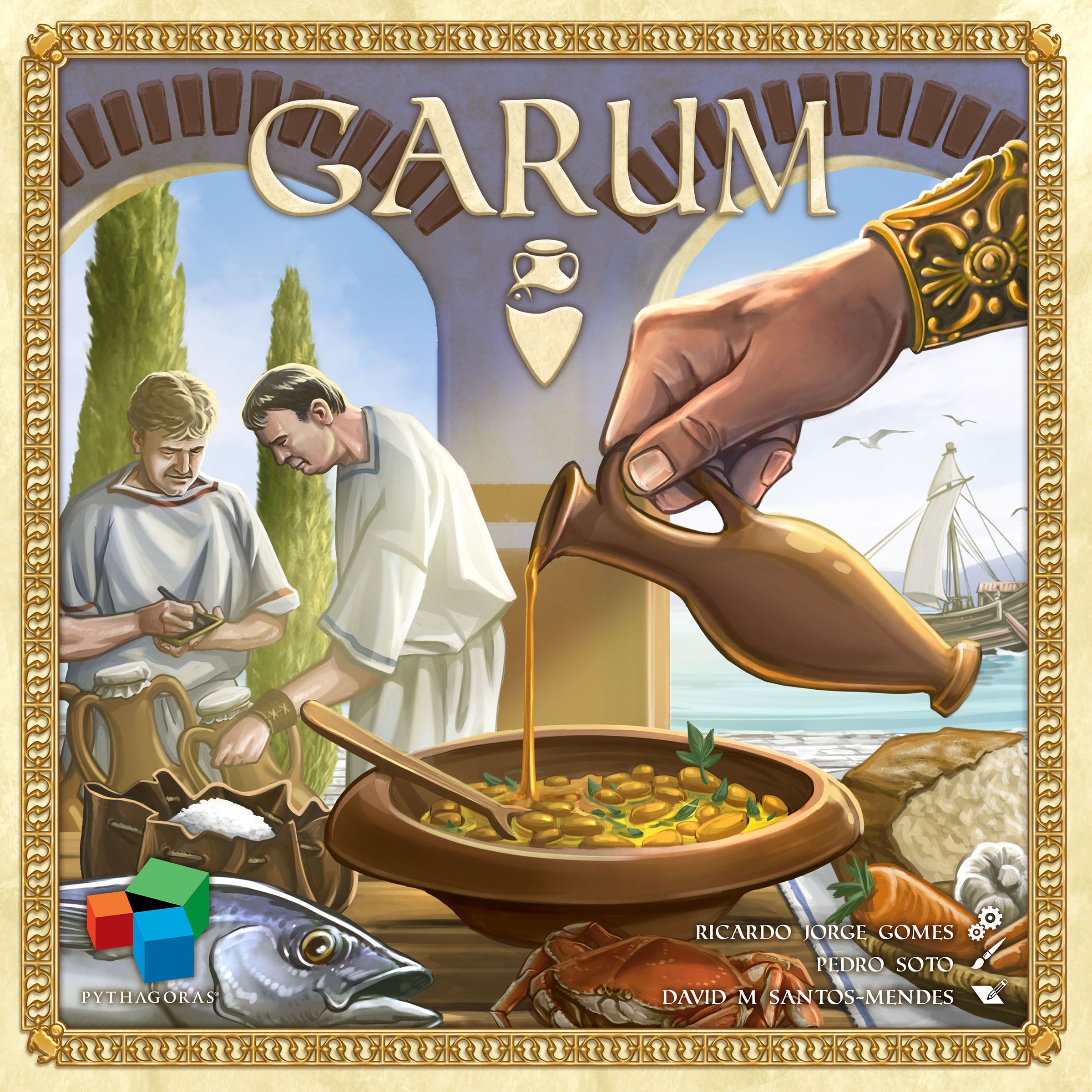 Box cover for Garum