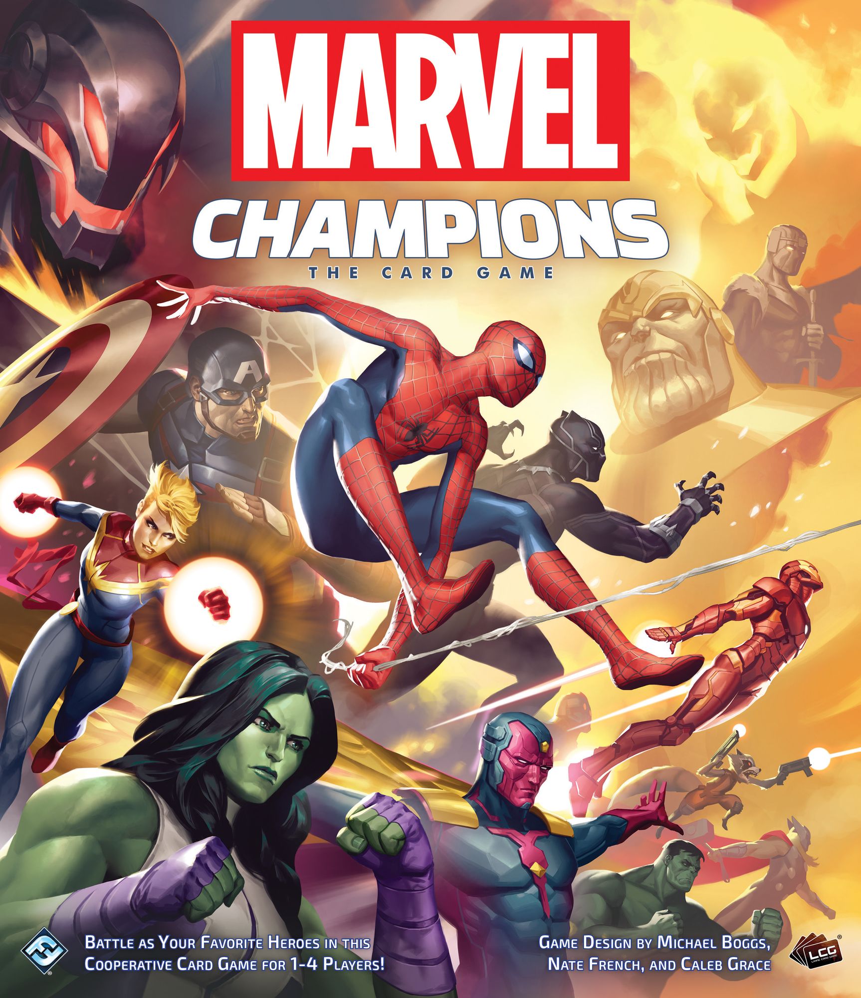 Box cover for Marvel Champions: The Card Game