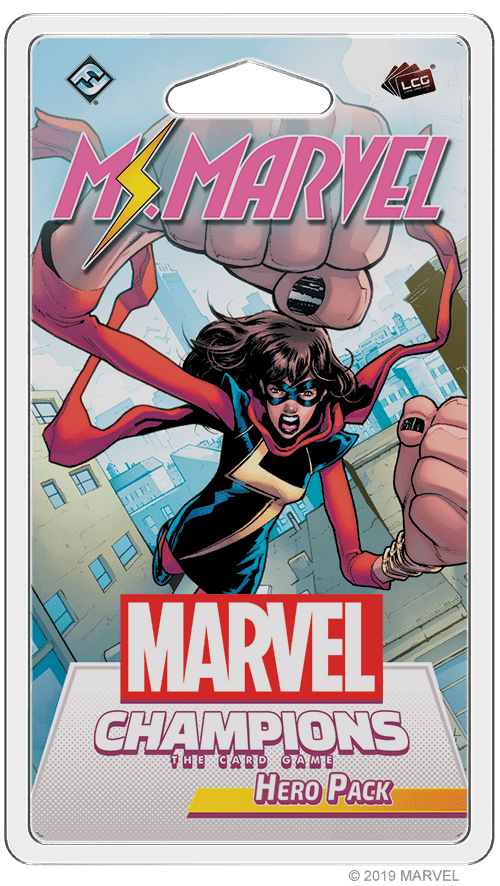 Box cover for Marvel Champions: The Card Game – Ms. Marvel Hero Pack