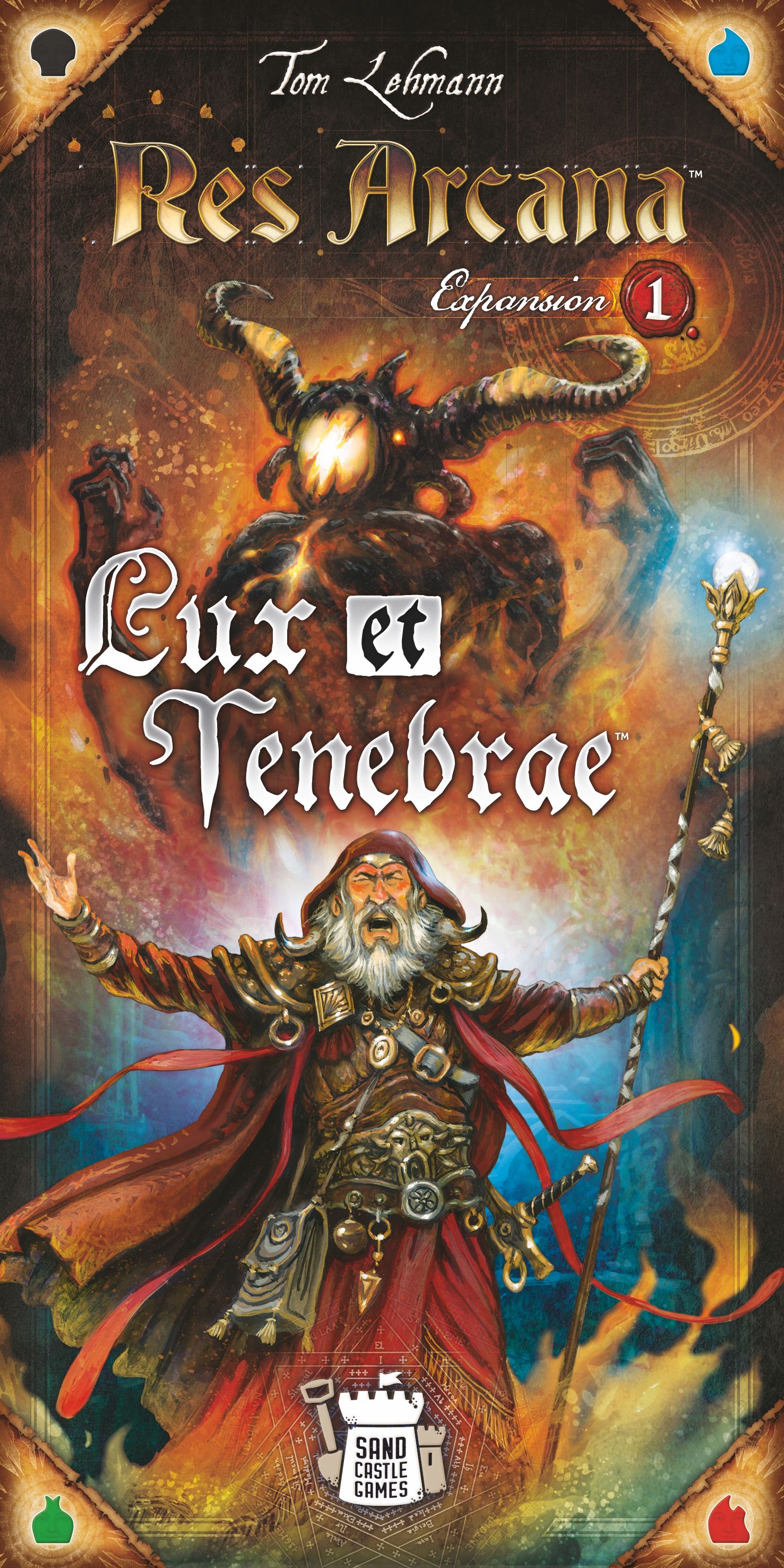 Box cover for Res Arcana: Lux Et Tenebrae