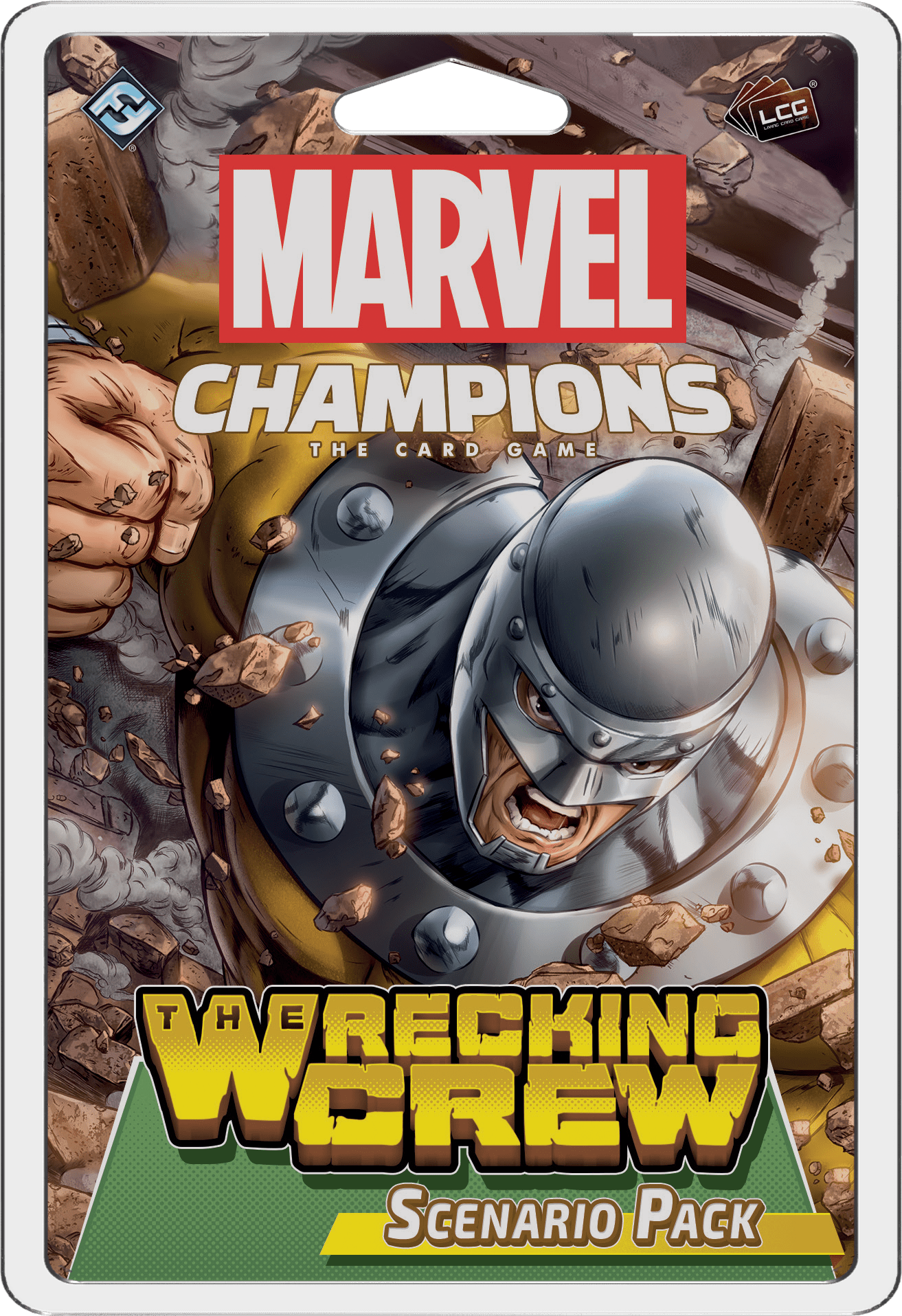 Box cover for Marvel Champions: The Card Game – The Wrecking Crew Scenario Pack
