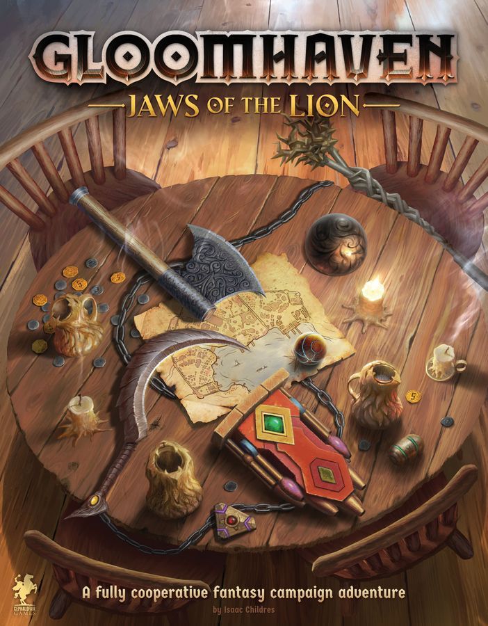 Box cover for Gloomhaven: Jaws of the Lion