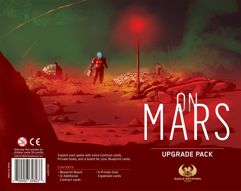 Box cover for On Mars: Upgrade Pack