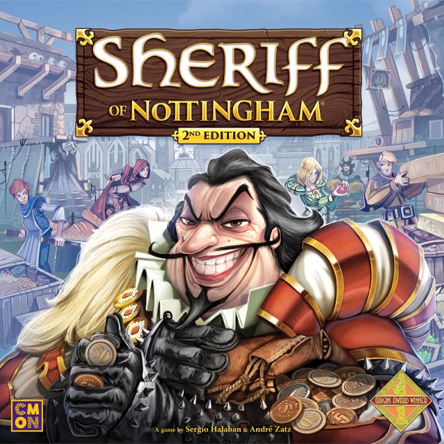 Box cover for Sheriff of Nottingham: 2nd Edition