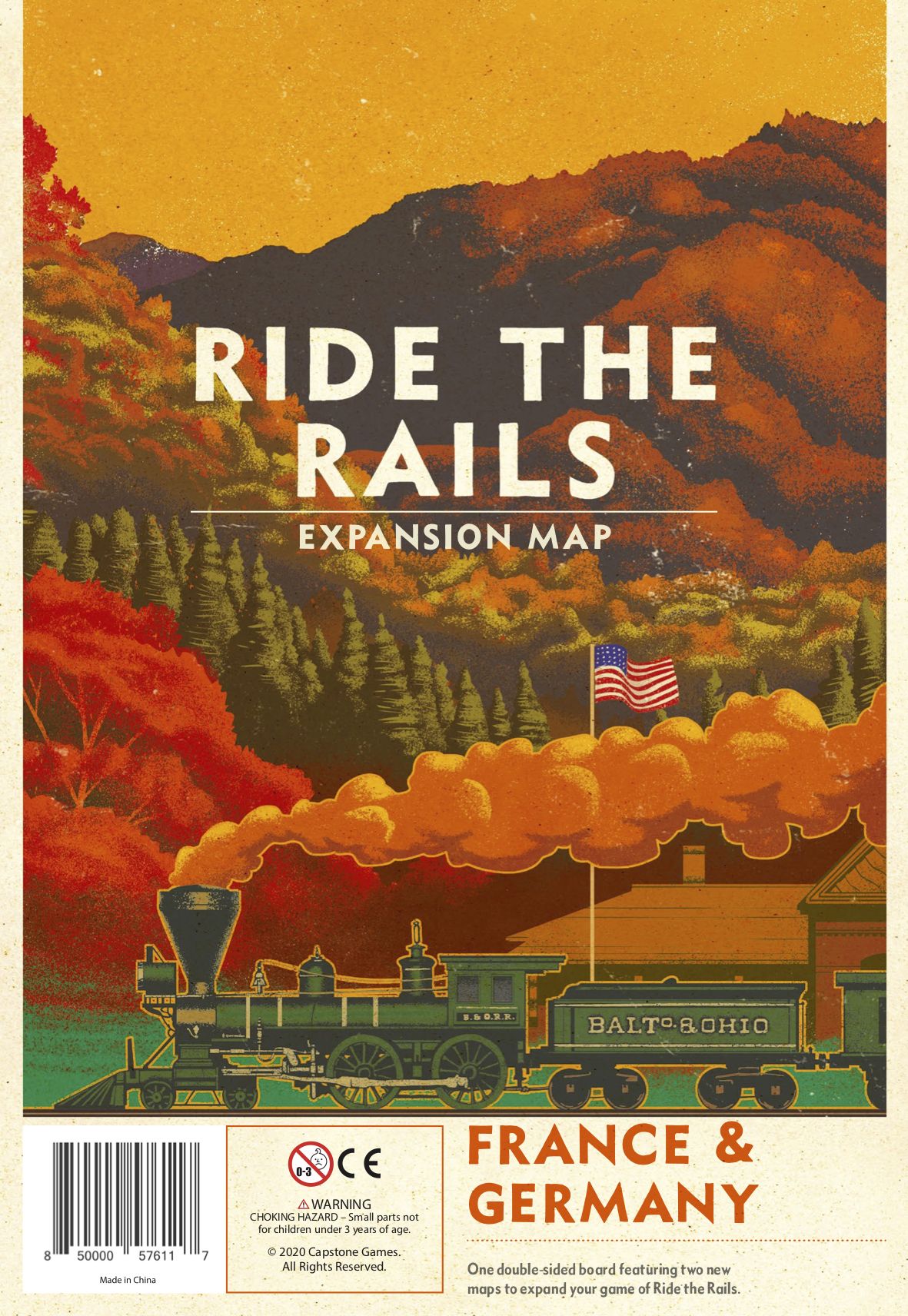 Box cover for Ride the Rails: France & Germany