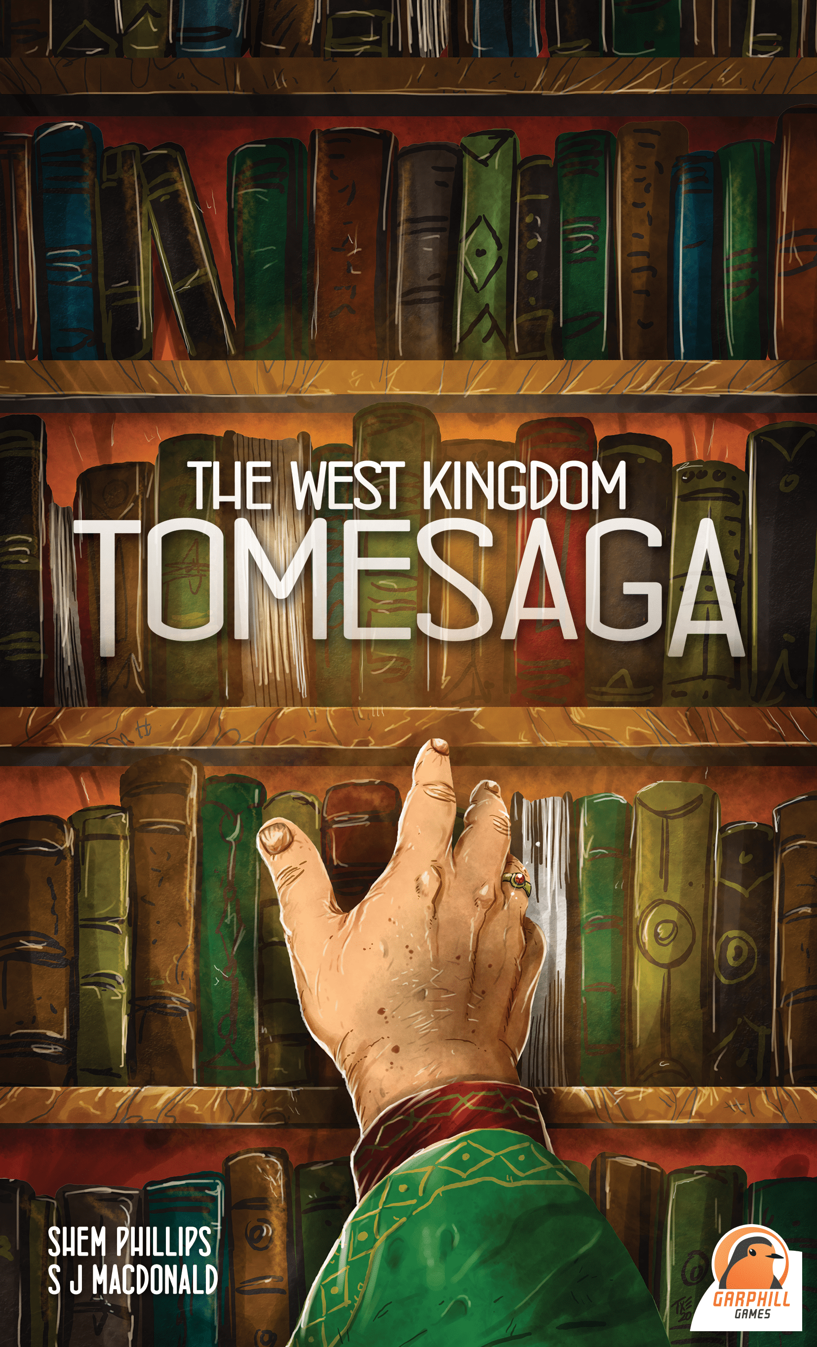 Box cover for The West Kingdom Tomesaga