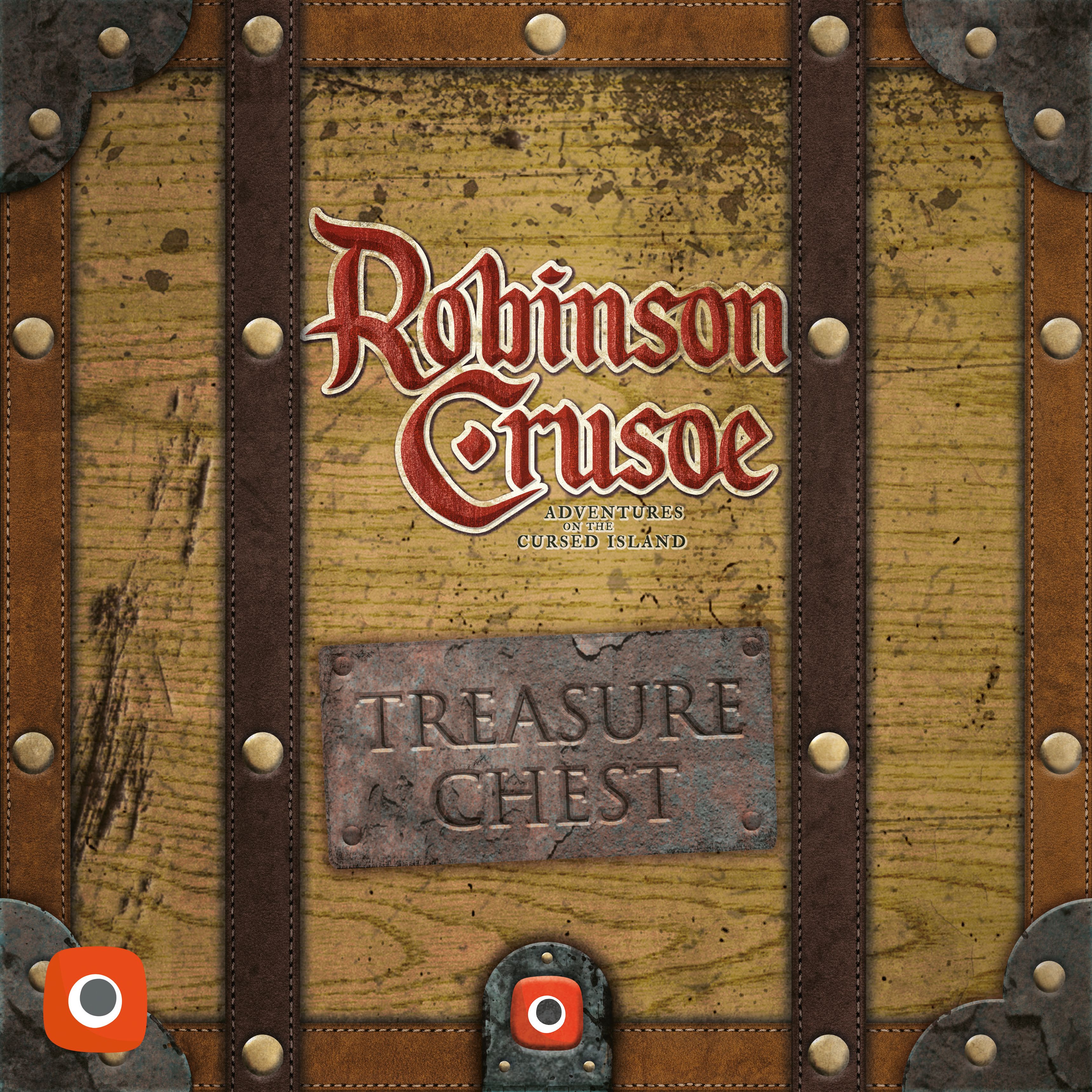 Box cover for Robinson Crusoe: Adventures on the Cursed Island – Treasure Chest