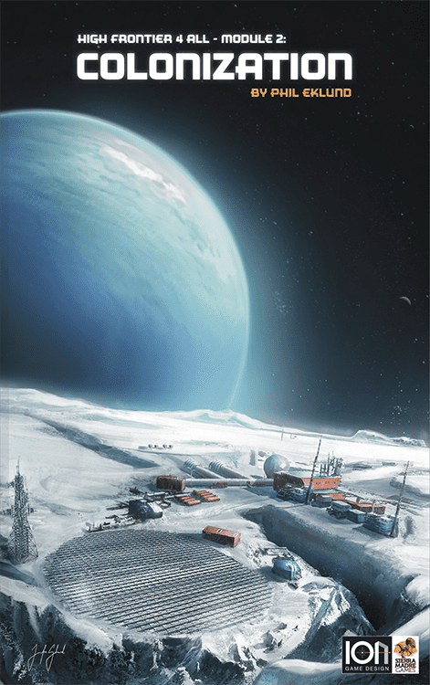 Box cover for High Frontier 4 All: Module 2 – Colonization
