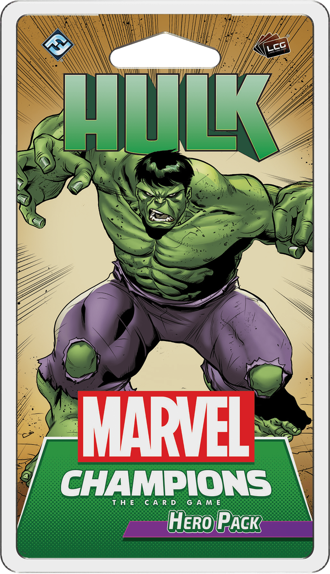 Box cover for Marvel Champions: The Card Game - Hulk Hero Pack