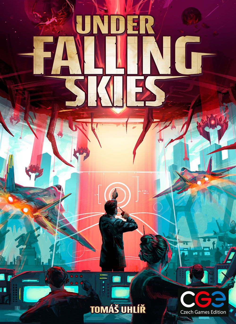 Box cover for Under Falling Skies