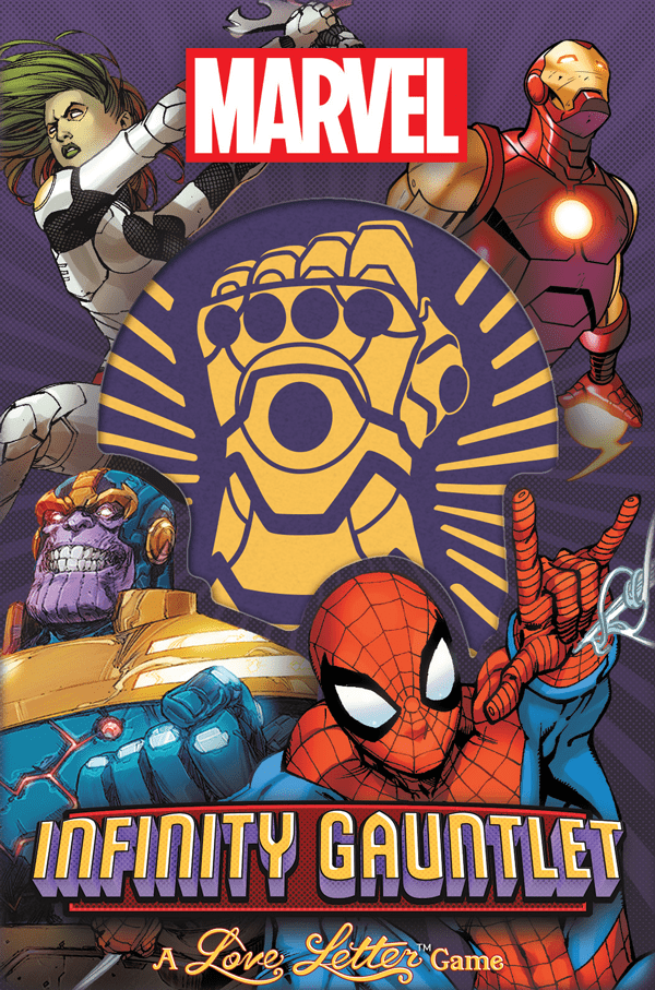 Box cover for Infinity Gauntlet: A Love Letter Game
