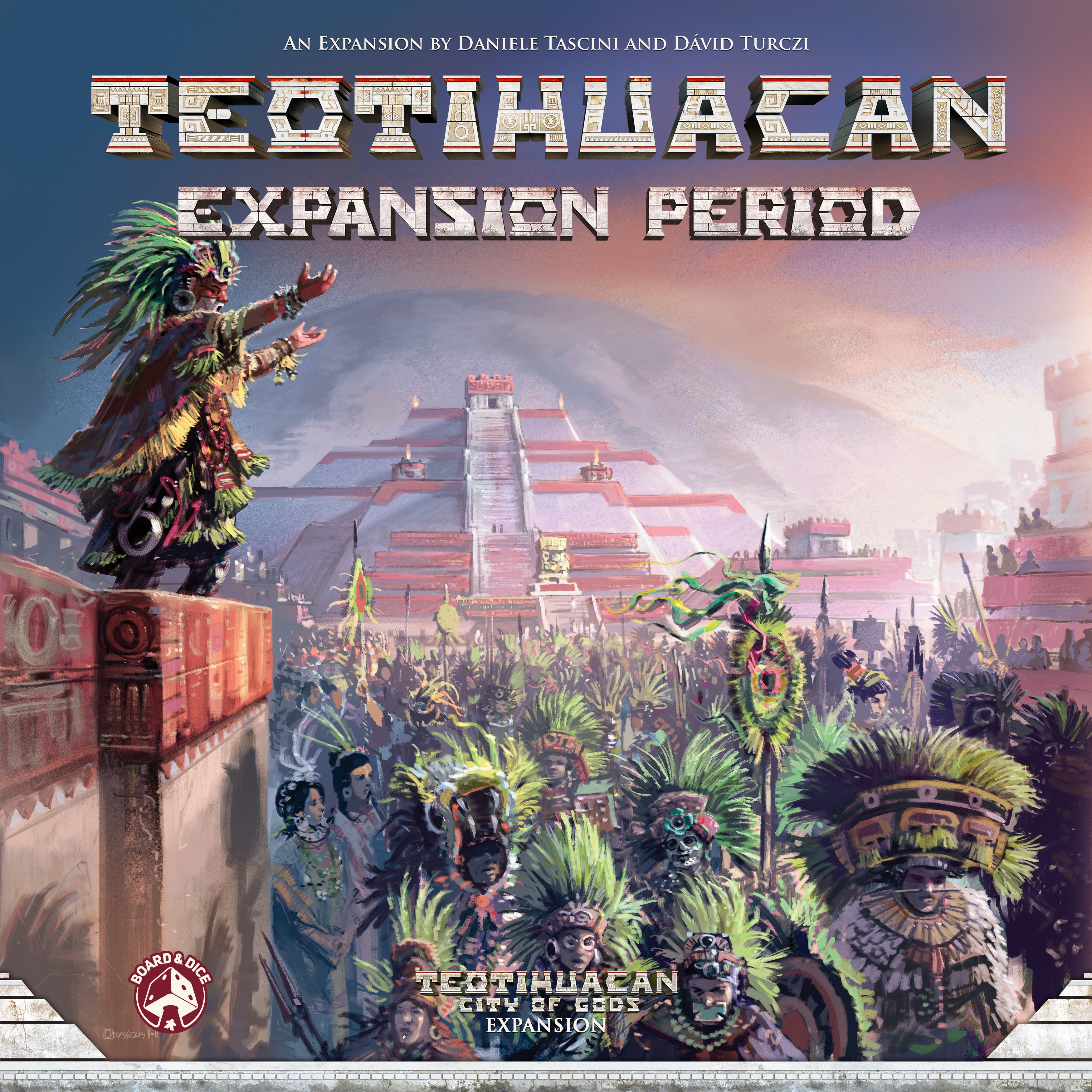 Box cover for Teotihuacan: Expansion Period