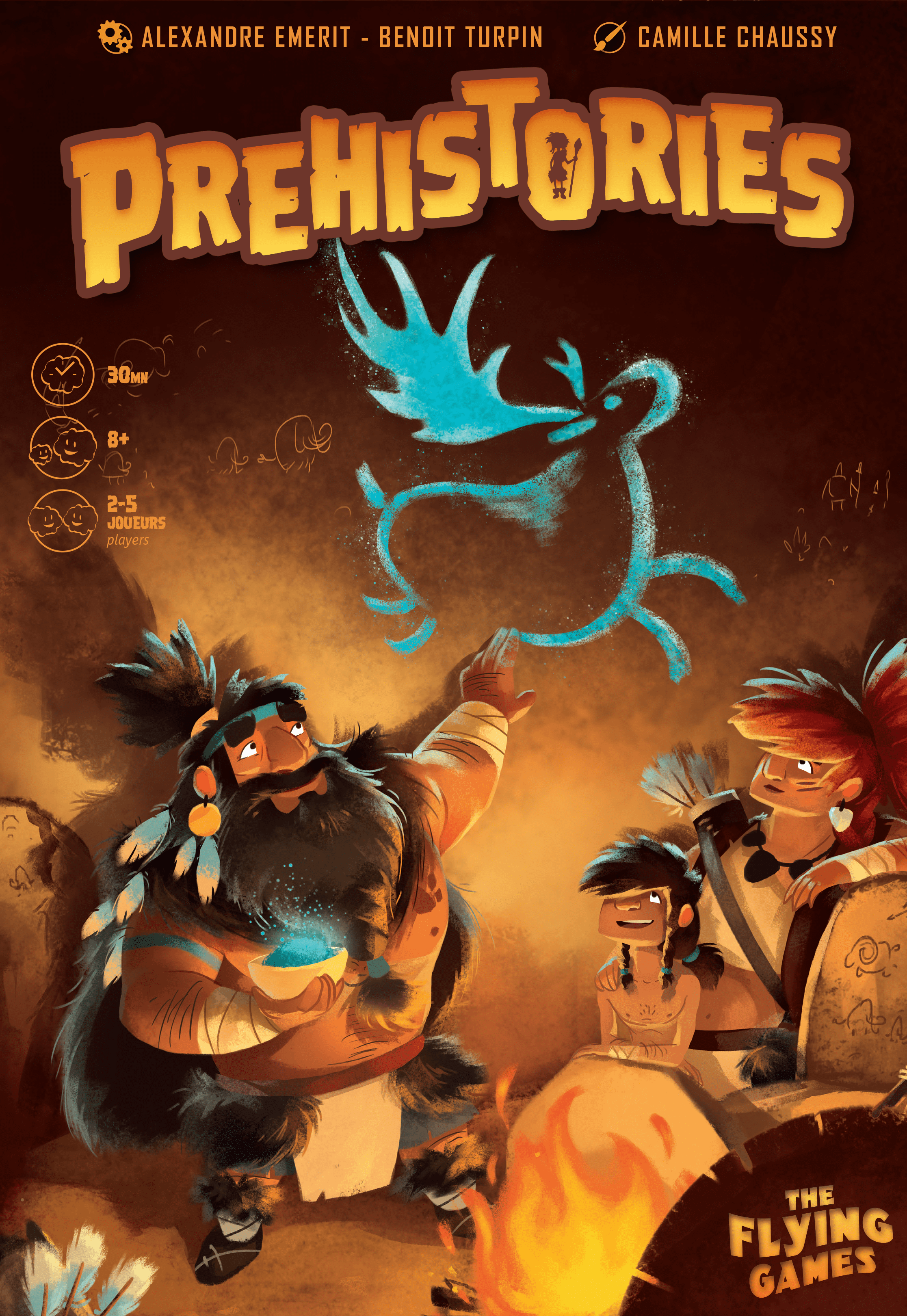 Box cover for Prehistorias