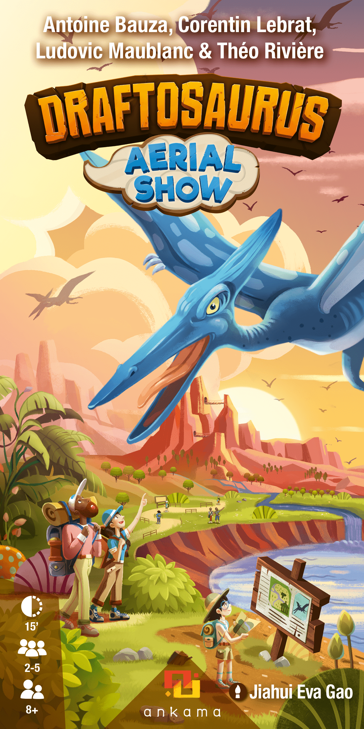 Box cover for Draftosaurus: Aerial Show