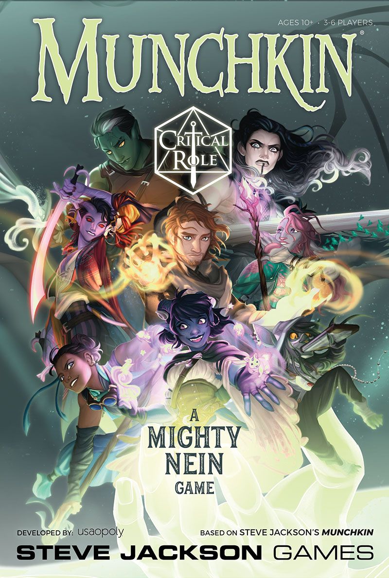 Box cover for Munchkin Critical Role