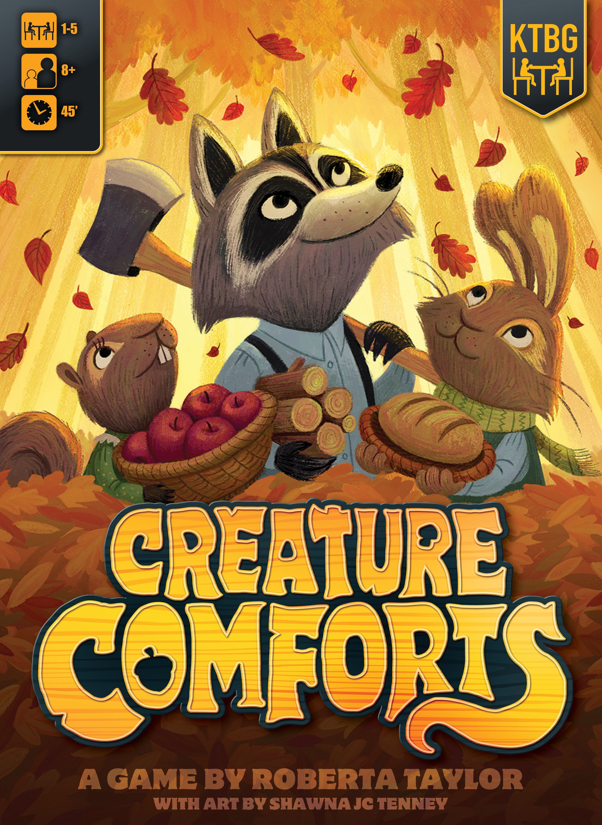 Box cover for Creature Comforts