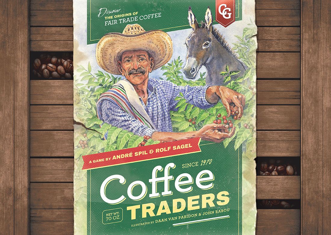Box cover for Coffee Traders