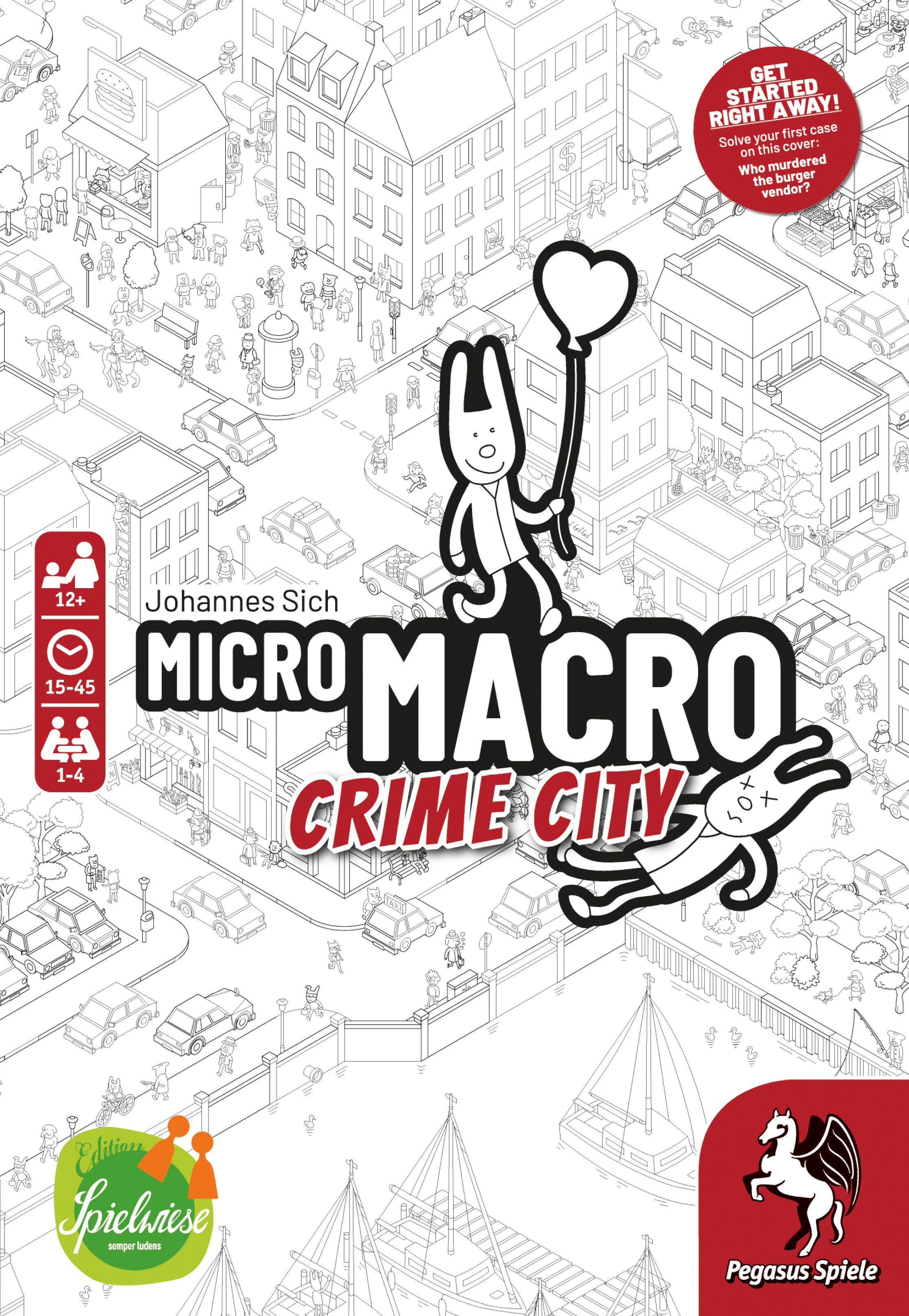 Box cover for MicroMacro: Crime City