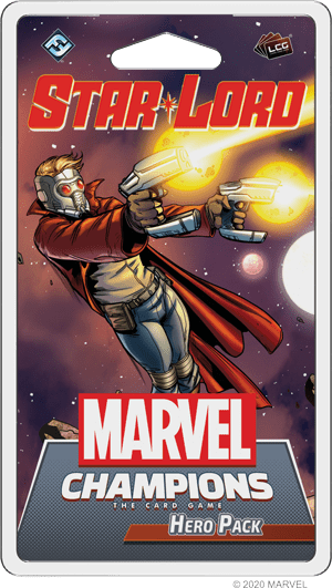 Box cover for Marvel Champions: The Card Game – Star-Lord Hero Pack