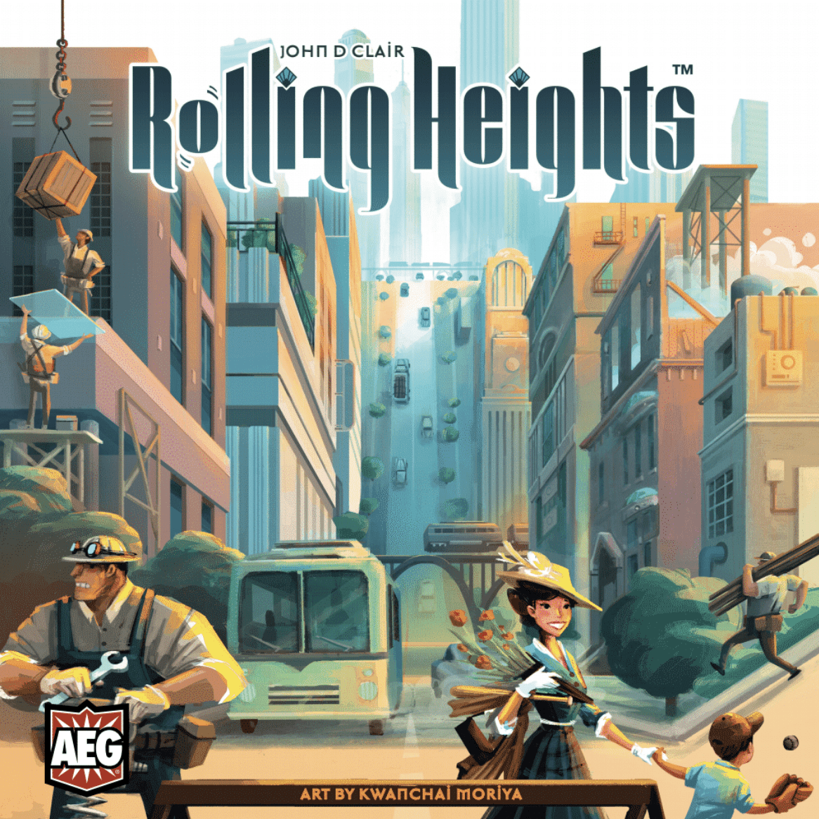 Box cover for Rolling Heights