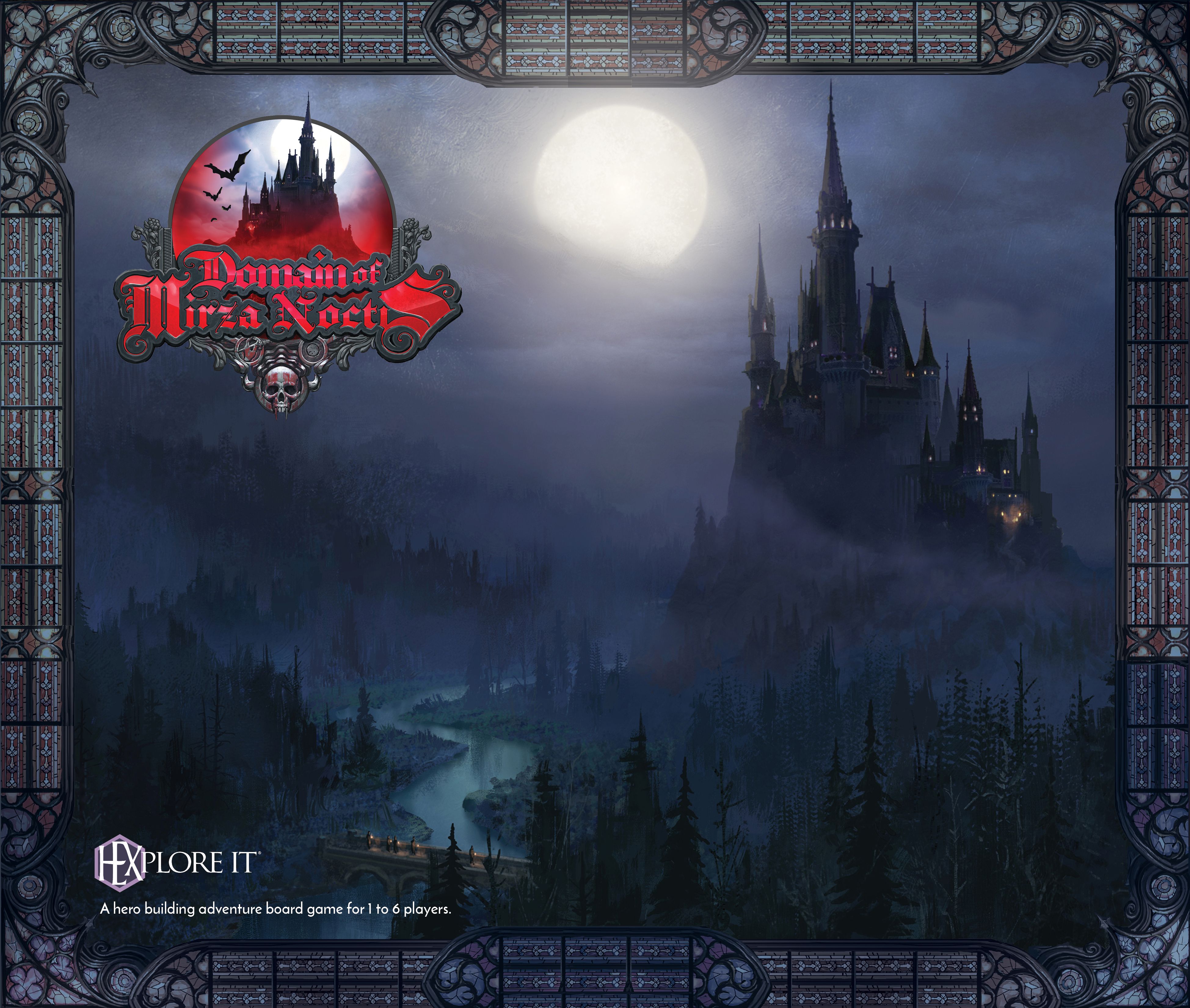 Box cover for HEXplore It: The Domain of Mirza Noctis