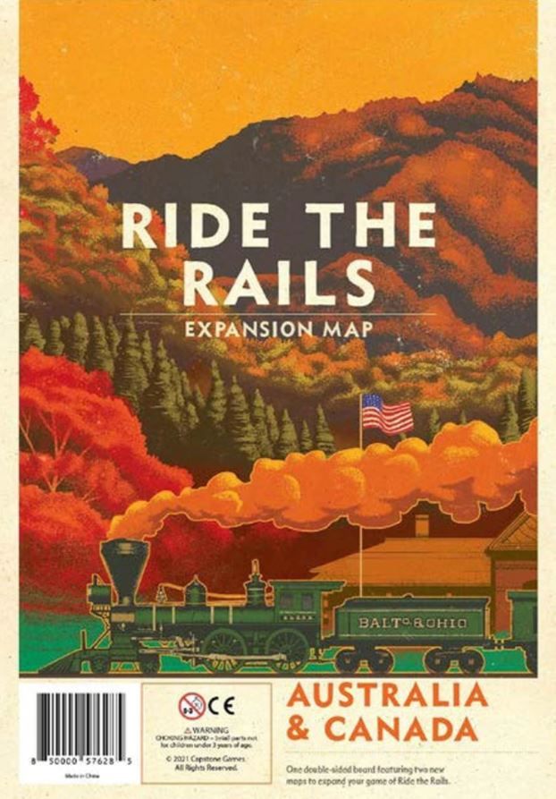 Box cover for Ride the Rails: Australia & Canada