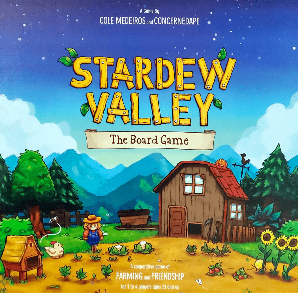 Box cover for Stardew Valley: The Board Game